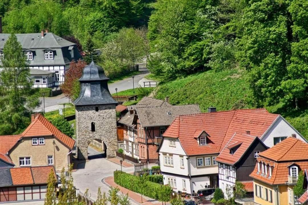 Ferienapartmenthaus Am Rittertor Stolberg i. Harz Exterior foto